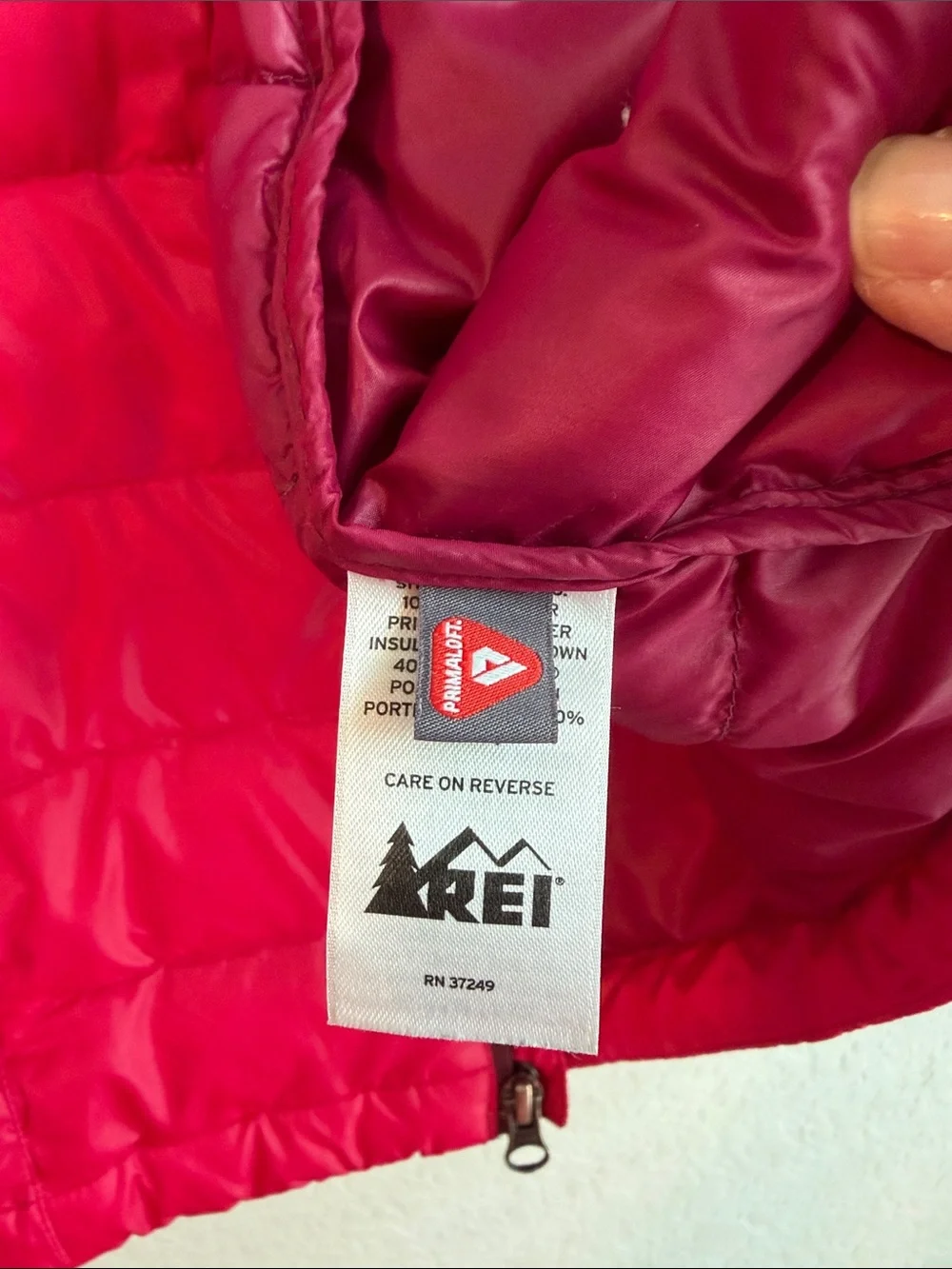 REI lightweight insulated